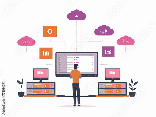 happy video editor uploads a high-resolution video file to a cloud storage platform