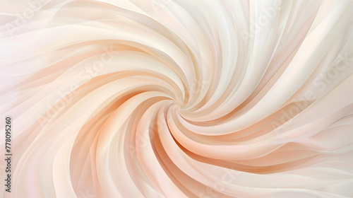  Creative liquified swirl, where champagne, beige, pink pastel, and ivory colors merge in an elegant vortex background. Wallpaper style for artwork. Digital Paper. 
