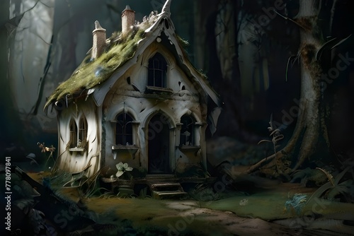 Scary house in the forest  © D_jake