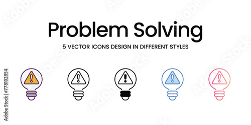 Hunger  Icons different style vector stock illustration