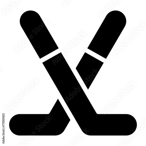hockey stick glyph