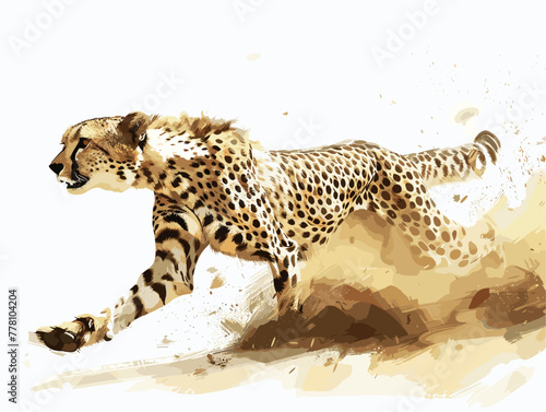 cheetah's swift pursuit