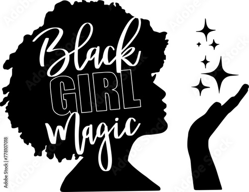  Stylish , fashionable and awesome black woman quotes typography art and illustrator, Print ready vector handwritten phrase black woman T shirt hand lettered calligraphic design.