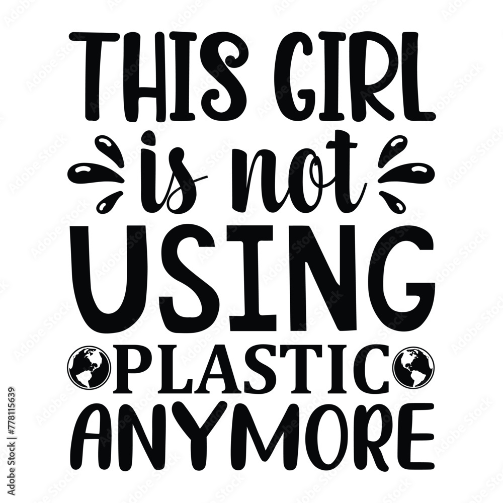 this girl is not using plastic anymore