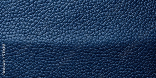 Indigo leather pattern background with copy space for text or design showing the texture
