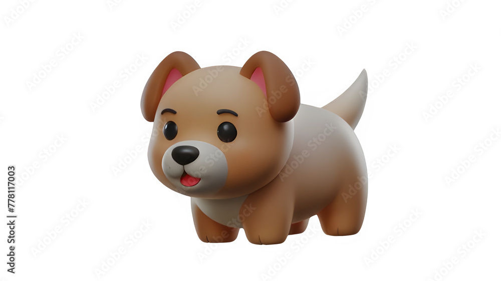 Simple fat cute funny kawaii fluffy cartoon orange corgi puppy, dot eyes, red tongue sticking out of mouth in standing playful pose. Lovely adorable pet minimal style. 3d render isolated transparent. Simple fat cute funny kawaii fluffy cartoon orange corgi puppy, dot eyes, red tongue sticking out of mouth in standing playful pose. Lovely adorable pet minimal style. 3d render isolated transparent.