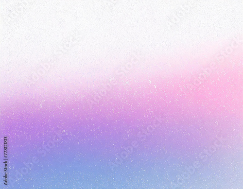 Purple pink blue white pastel grainy gradient background, grainy texture effect, web banner design copy space © Nolan