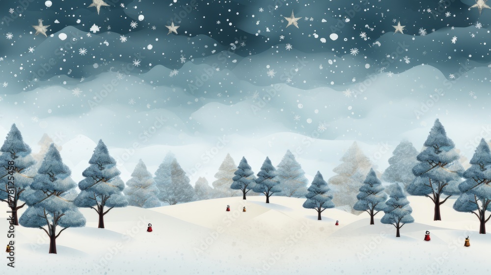 Festive cheer with this happy christmas themed background