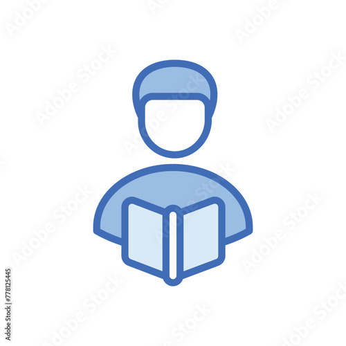 Self Study vector icon