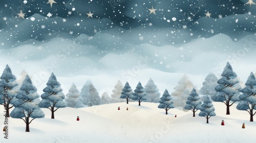 Festive cheer with this happy christmas themed background