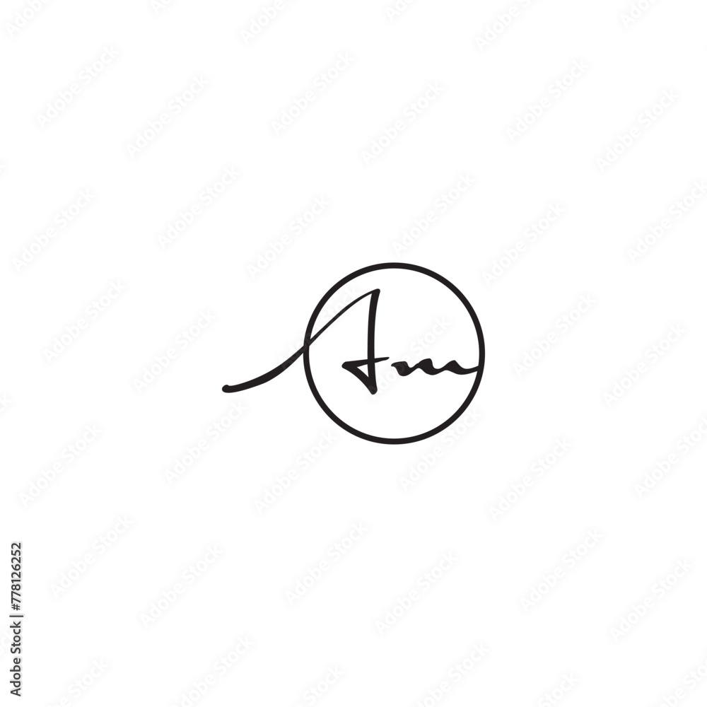 am logo design am vector logo am initial design am logo design am vector logo am initial design