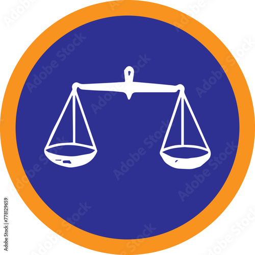 Shiromani Akali dal symbol logo scale