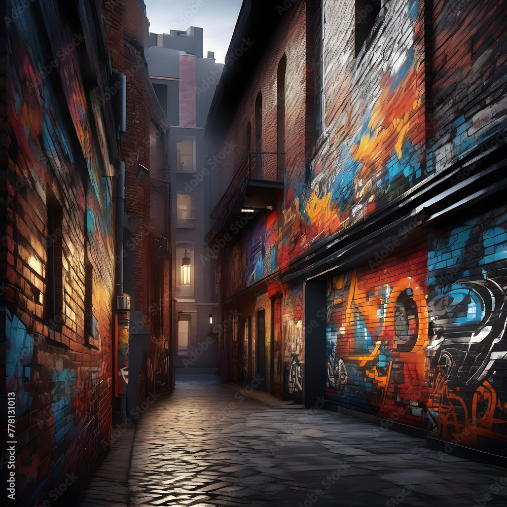 Fototapeta premium Urban Artistry