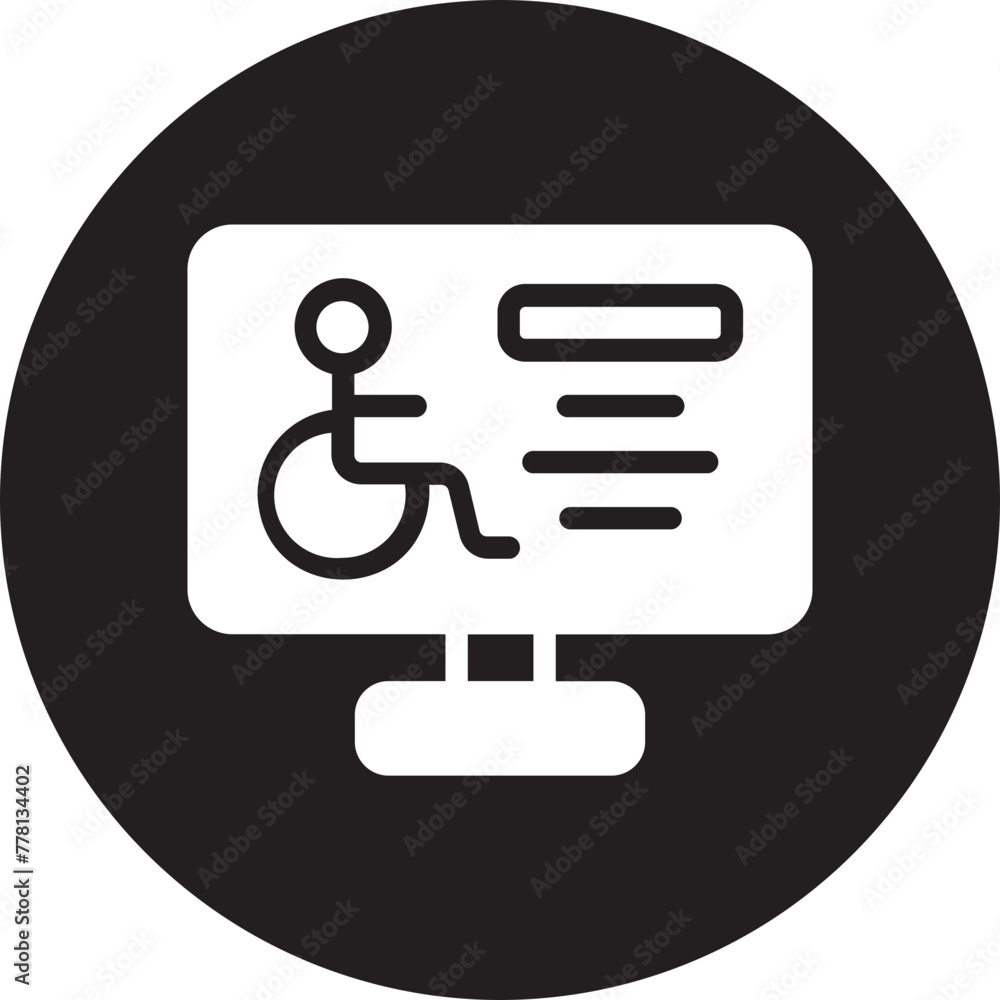 computer glyph icon computer glyph icon