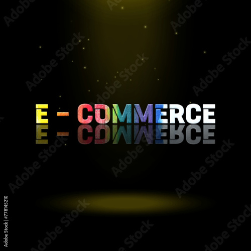 3d graphics design, e-commerce text effects
