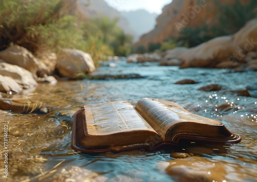 bible book, the book of life, river of life photo