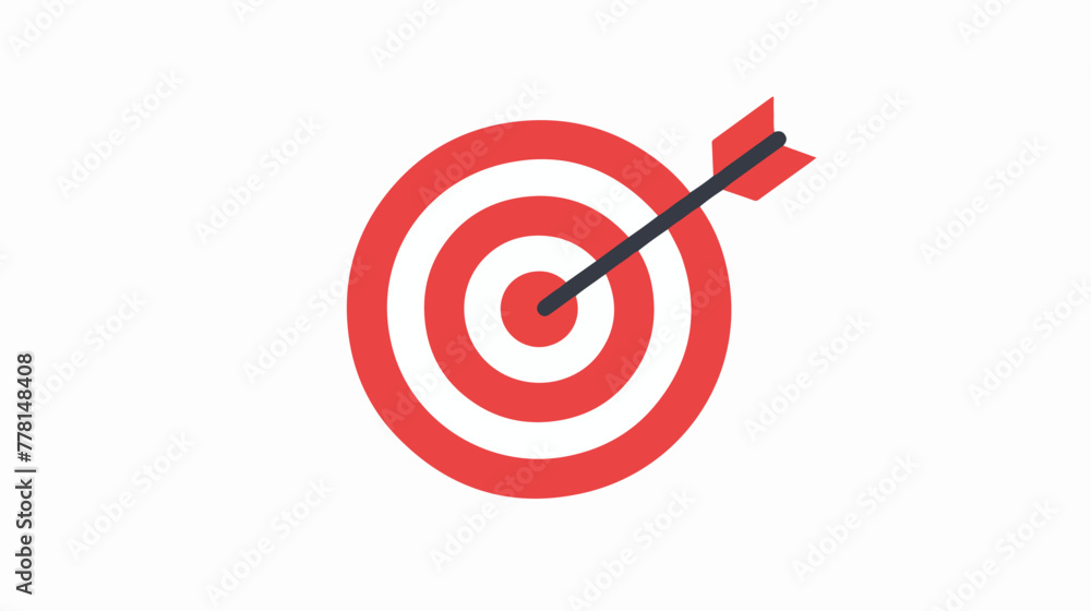 Target focus icon symbol design image illustration of