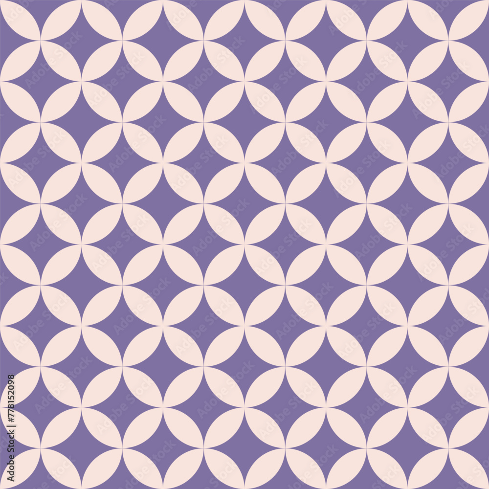 Seamless pattern with purple geometric shapes Seamless pattern with purple geometric shapes