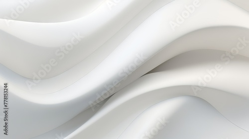 Smooth and unobtrusive white surface