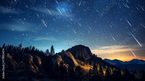 The awe-inspiring beauty of a meteor shower © Cloudyew