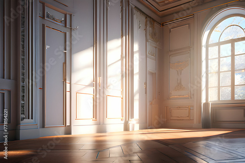 room with windows
Generative AI