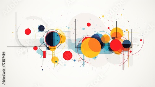 Abstract illustration evoking the tenacity and dedication of work