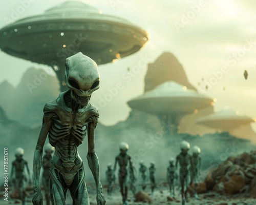 The highdefinition imagery brings to life the struggle of humanity as it defends its religious beliefs against the relentless advance of alien invaders, 8K