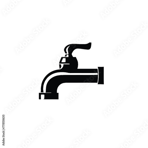 Water tap vector icon