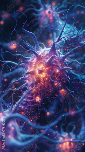 Envision a cell wall aglow with a soft, ethereal light, its complex structure serving as a fortress against invaders while allowing essential nutrients to pass through, clean sharp focus