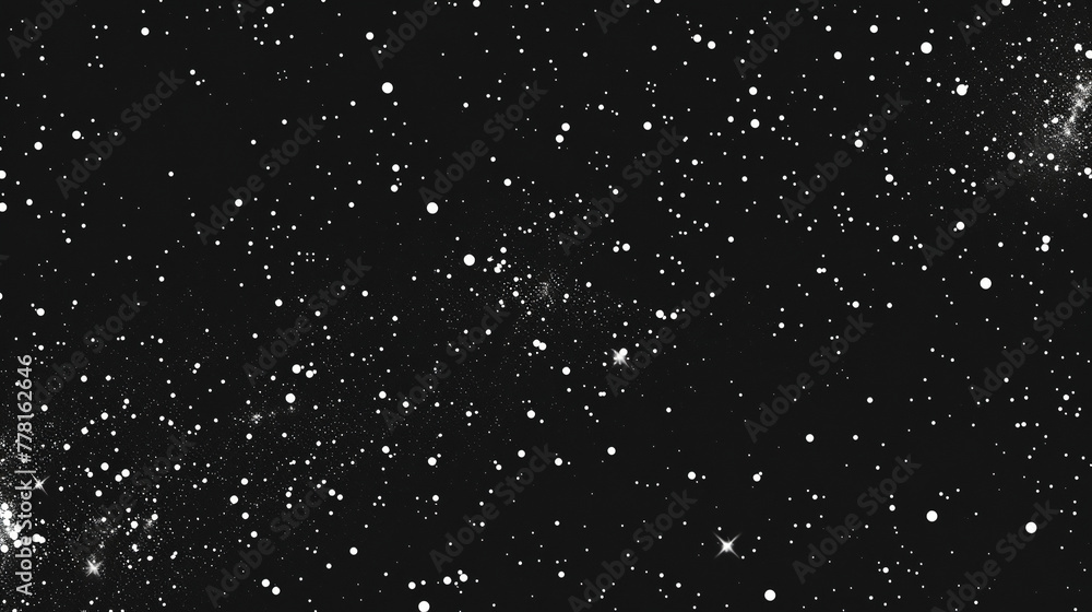 empty star field in deep space, in the style of comics. AI generative empty star field in deep space, in the style of comics. AI generative