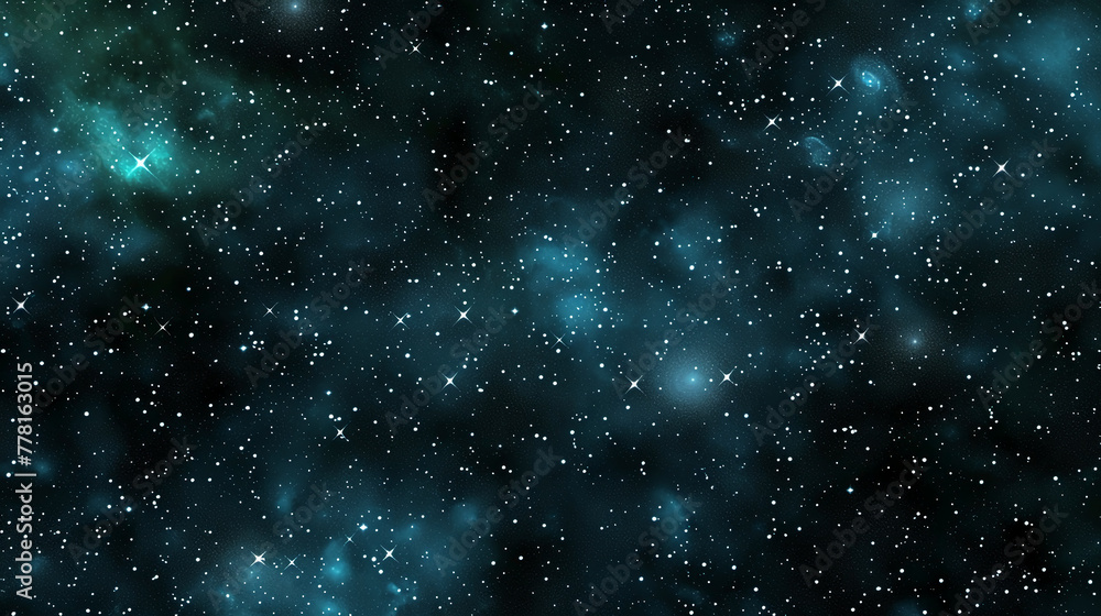 empty star field in deep space, in the style of comics. AI generative