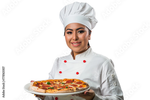 Pizza with a Mexican Twist by a Talented Mexican female Chef