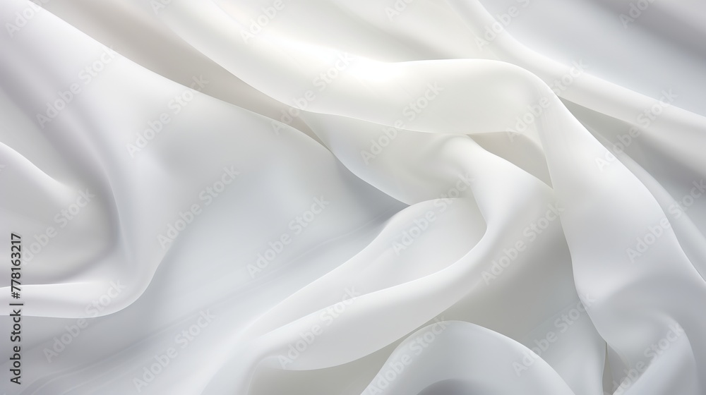 Obraz premium Crisp and pristine white canvas