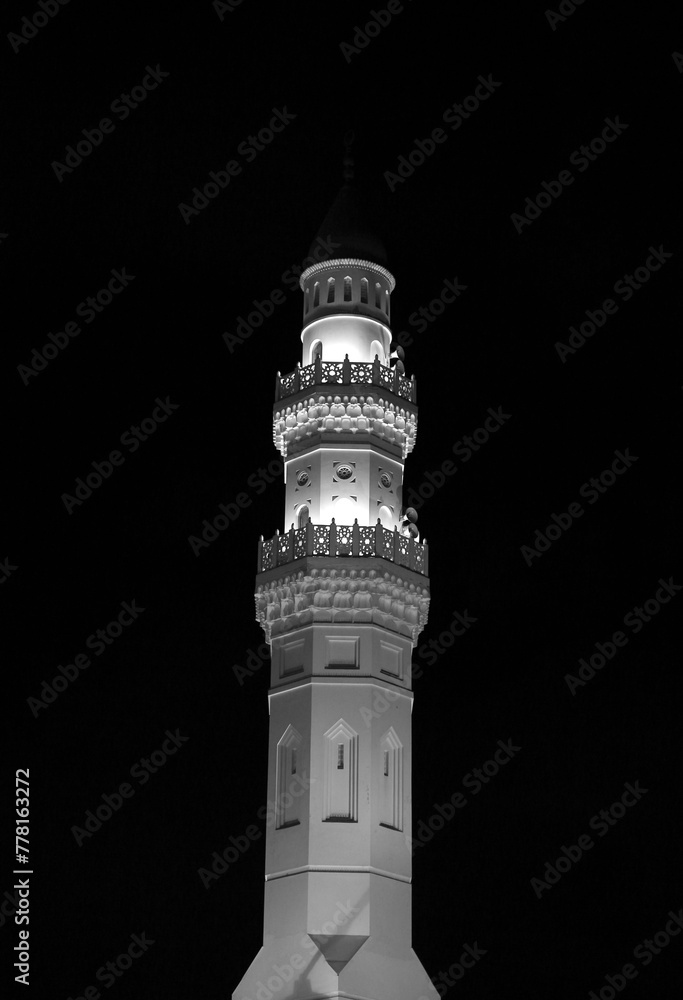 masjid minarets in Saudi Arabia.