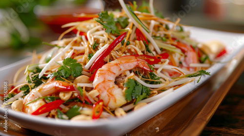 Vietnamese shrimp and noodle salad
