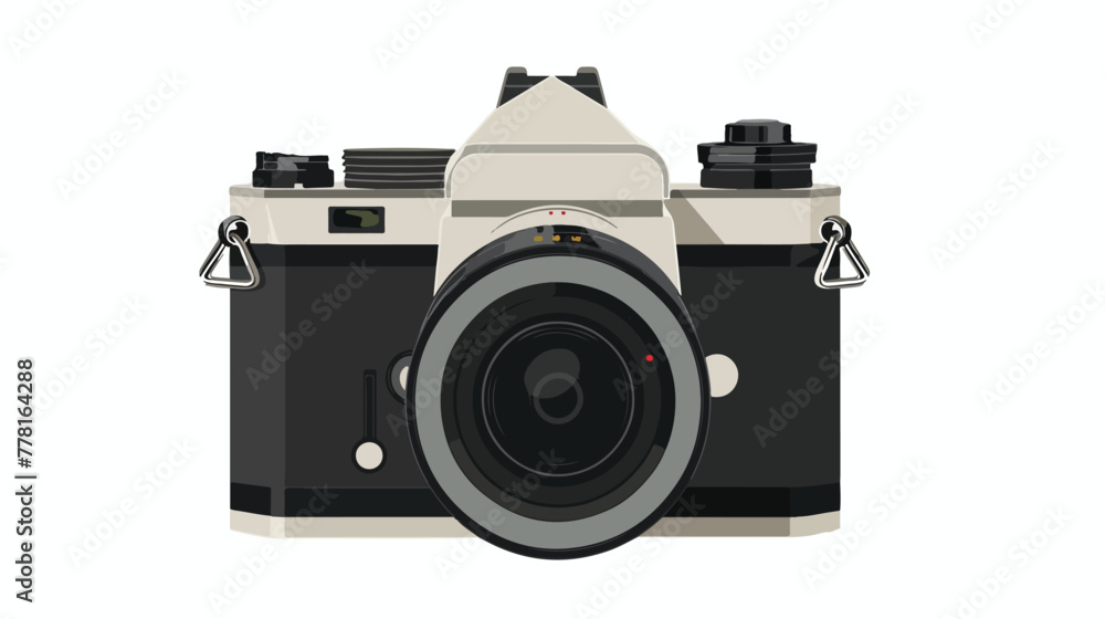 Camera icon vector flat vector isolated on white background