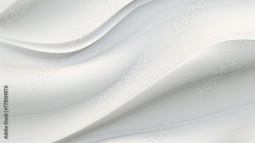 Smooth and serene white abstract texture