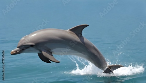 A-Dolphin-Leaping-Out-Of-The-Water-With-A-Twist-