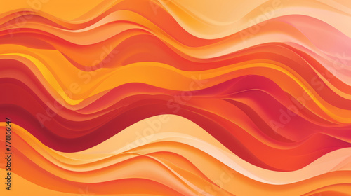 Warm tones abstract wave background