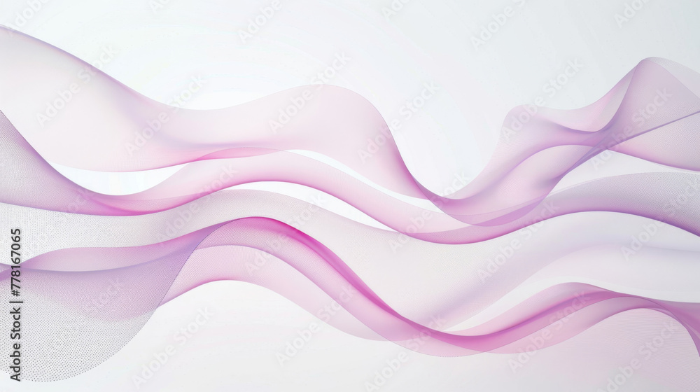 Elegant pink and white gradient waves creating a smooth, modern background design Elegant pink and white gradient waves creating a smooth, modern background design