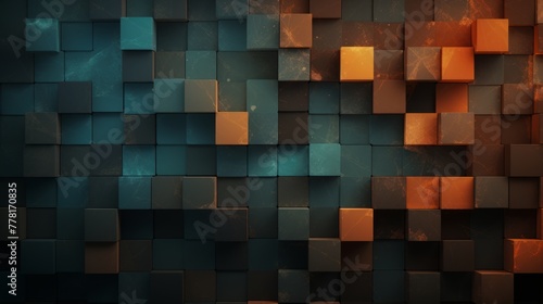 Abstract backdrop evoking the essence of hard work and commitment