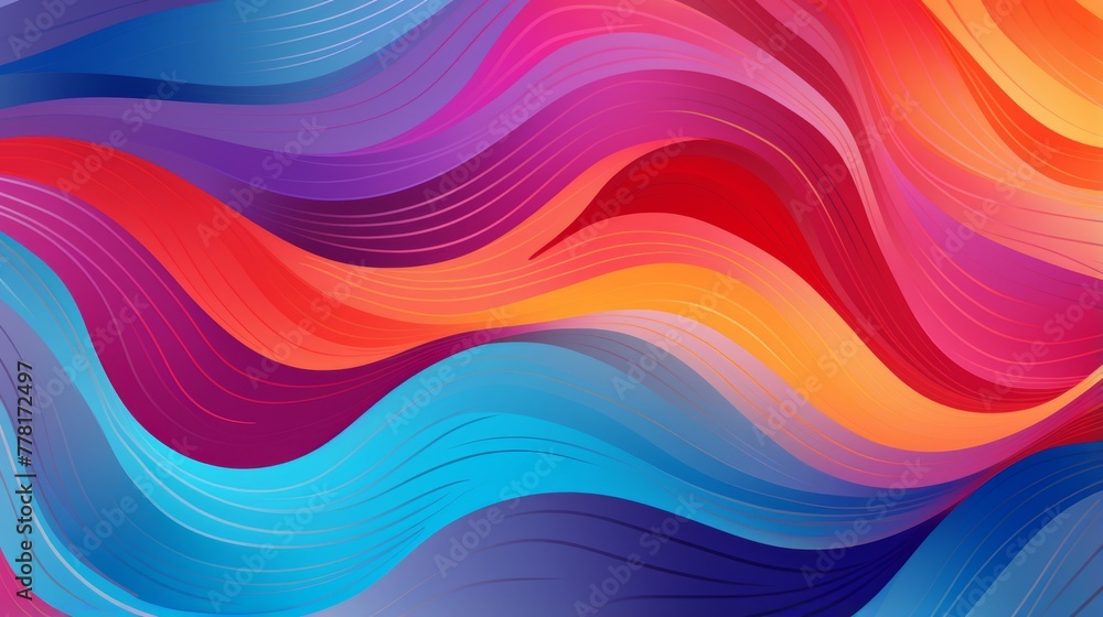 Playful and vibrant abstract pattern with a blend of intense colors Playful and vibrant abstract pattern with a blend of intense colors