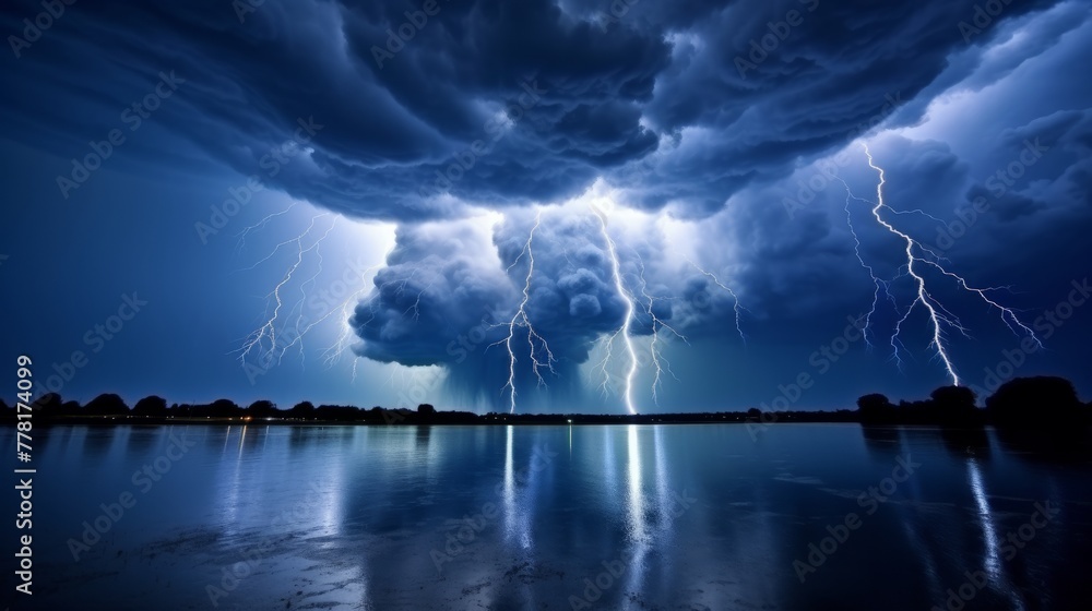 The awe-inspiring beauty of a thunderstorm