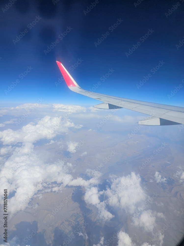 Obraz premium Flight Over Iran