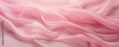 Pink soft chiffon texture background with blank copy space design photo backdrop