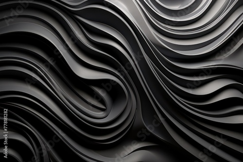 Silver abstract dark design majestic beautiful paper texture background 3d art