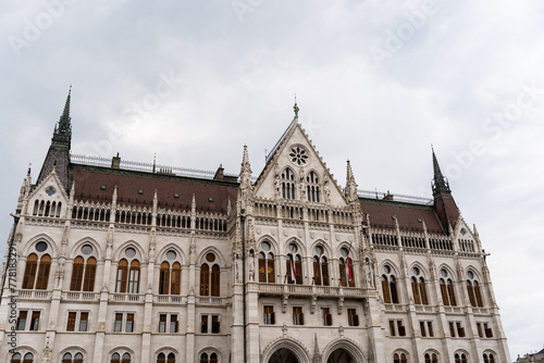 Beautiful Parliament in the city of Budapest, Hungary