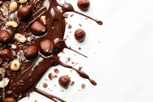 Decadent chocolate paste with crunchy hazelnuts