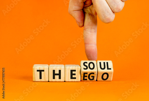 Canvas Print Soul or ego symbol