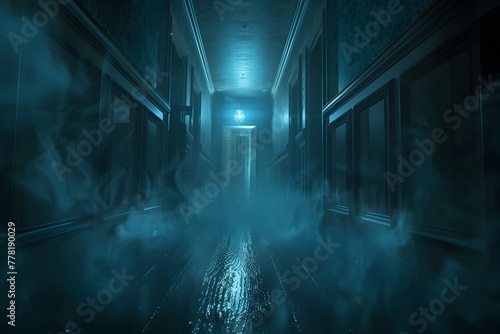 Eerie Paranormal Investigations in the Haunting Hallways of Darkness and Mist